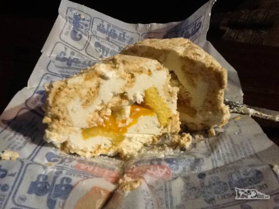 O nosso primeiro chajá, sobremesa típica de Paysandú  e de todo o Uruguai